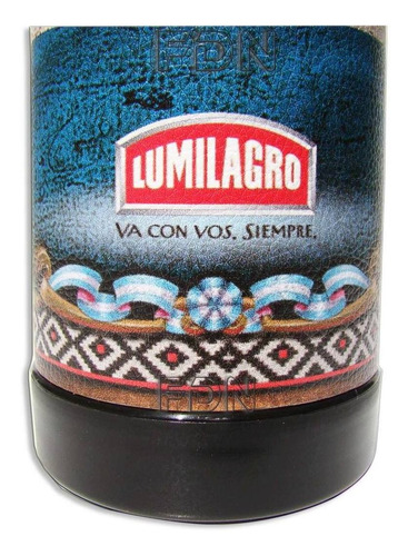 Termo Lumilagro Acero 1 Lt Forrado Cuero Argentino Fdn Pp