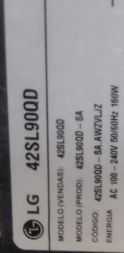 Placa Inverter Tv Lg 42sl90qd (Usado)