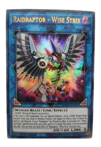 Yu-gi-oh! Raidraptor - Wise Strix Duov-en005