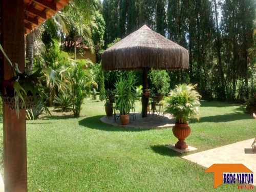 Imagem 13 de 22 de Linda Chácara Com 5.200 M2 - At - Casa Sede - Piscina E Quadra Tênis - 0606ch - 3477118