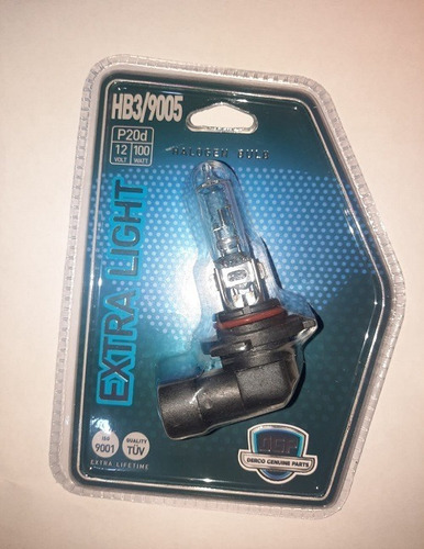 Imagen 1 de 1 de Ampolleta Halógena Hb3/9005 12v 100w (p20d) Dgp
