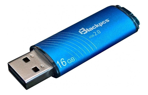 Memoria USB Blackpcs MU2107 16GB 2.0 azul