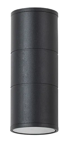 Apliqué Bidireccional Led Incorporado Negro 2*5w / Hb Led
