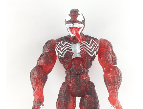 Figura Muñeco Juguete Spiderman Carnage Rojo Desarmable 14cm