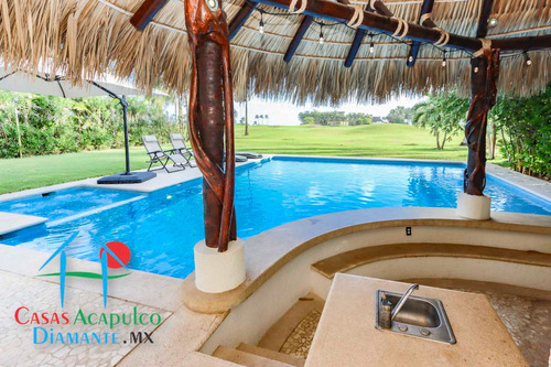 Cad Villas Jazmín 3. Terraza Con Alberca, Jardín, Palapa