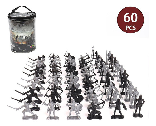 1 Juego De Juguetes Modelo Figuras Juguetes 60 Piezas