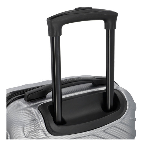 Valija American Tourister Tesa Plateado Grande