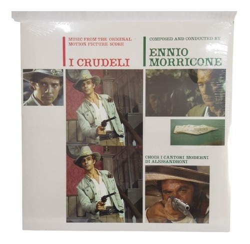 Ennio Morricone I Crudeli Soundtrack Vinilo Nuevo