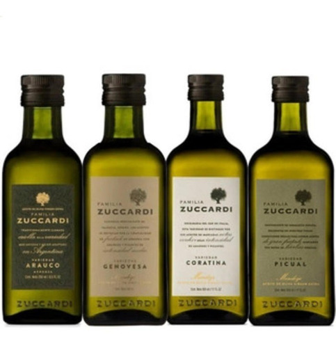 Aceite De Oliva Zuccardi X4: Arauco Genovesa Coratina Picual