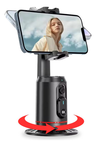 360 Rastreador Facial Automático Suporte Celular Filmagem