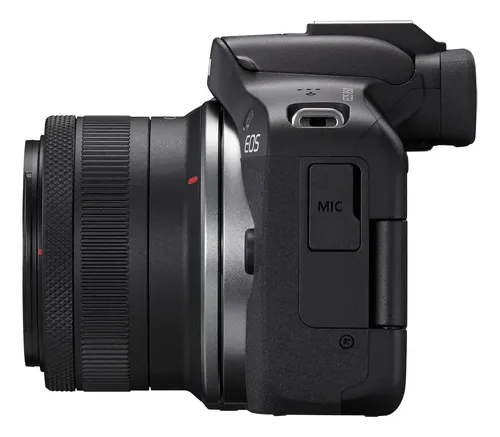 Câmera Canon Eos R50 Mirrorless Kit Lentes 18-45mm Negro
