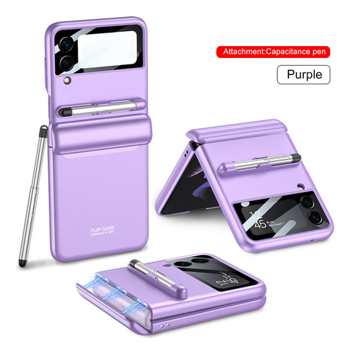 Funda Teléfono Plegable Con Bisagras Magnéticas Z Flip 4