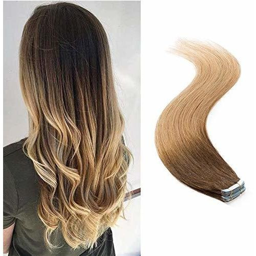 Cinta En Extensiones De Pelo Humano 20 Pulgadas 100g 8bb8t