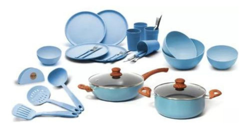 Set Carol Primera Mudanza Areia 38 Piezas Azulino - 72300-ar