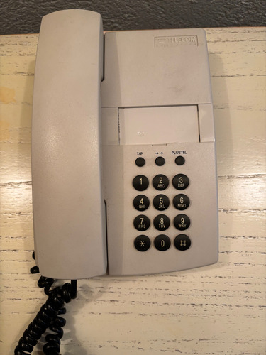 Teléfono De Línea Analógico Fijo Siemens Gris (Usado)