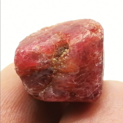 Raro 22.45ct Piedra 100% Natural Espinela Roja Burma Reiki