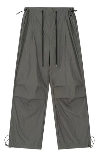 Pantalones Deportivos Casuales Con Cintura Elástica Con Cord