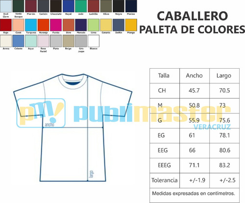 Playera Blanca Yazbek Serigrafia 1 Tinta 1 Lado