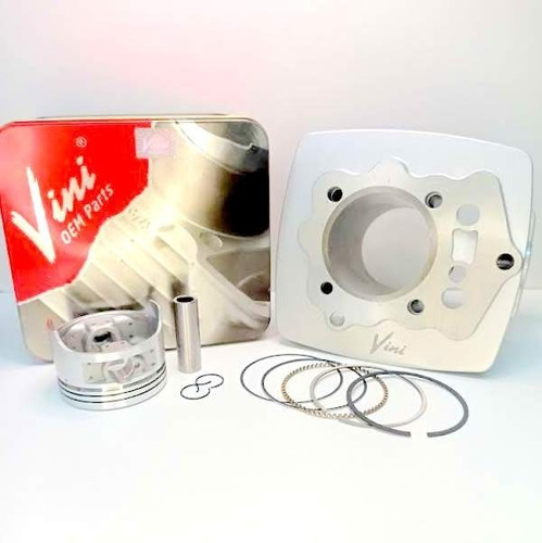 Imagen 5 de 7 de Kit Cilindro 200 Vini Cg200 Gs200 Camisa Pistón Y Aros - Gkm