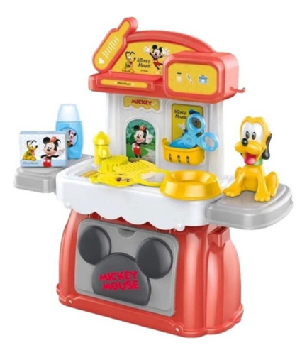 Pet Shop do Mickey Brinquedo Maleta 3 em 1 MultiKids
