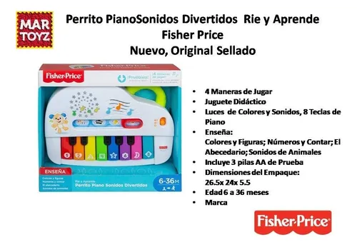 Perrito piano sonidos divertidos fisher price sale