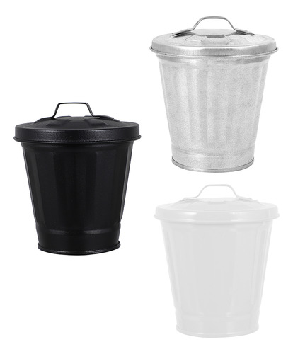 Cubos De Basura Pequeños Para Habitación De Juguetes, 3 Unid