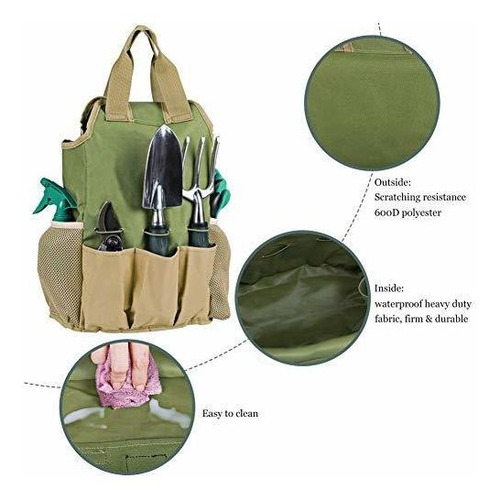 Imagen 3 de 7 de Inno Stage Juego De Herramientas De Jardinería Y Bolsa De