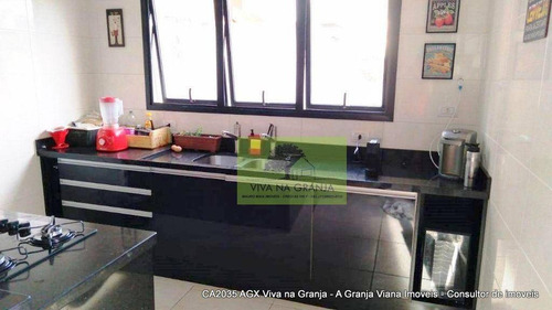 Imagem 12 de 30 de Casa Com 3 Dormitórios À Venda, 326 M² Por R$ 1.650.000,00 - Granja Viana - Carapicuíba/sp - Ca2035