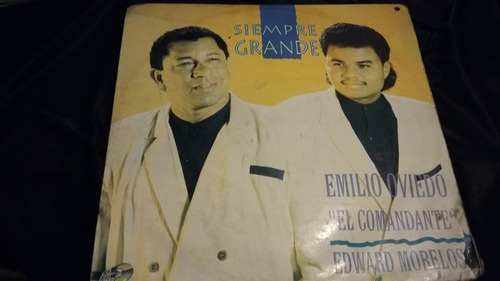 Siempre Grande Emilio Oviedo Edward Morelos Lp Vallenato