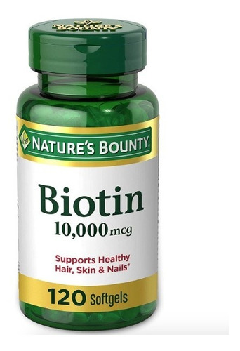Biotina Natures 120 Cápsulas