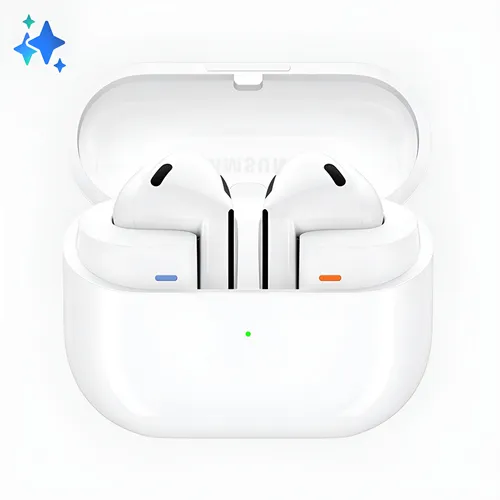 Samsung Galaxy Buds3　ホワイト Samsung Galaxy Buds3 Fone De Ouvido Sem Fio Galaxy Ai Cor