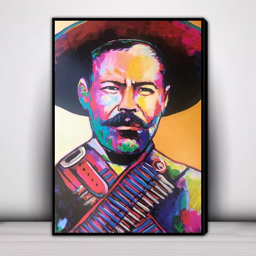 Kit De Pintura De Diamante 5d Diy Pancho Villa 40x60 Cm