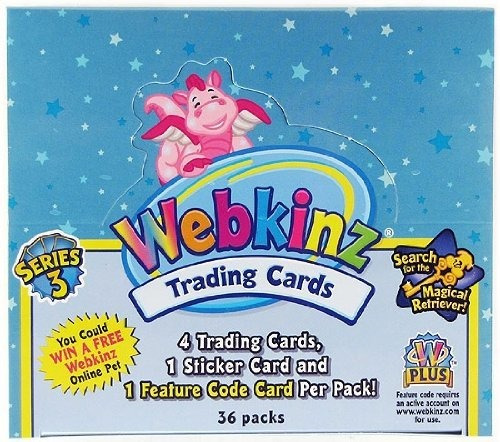 Webkinz Trading Cards Serie 3 Caja Sellada.