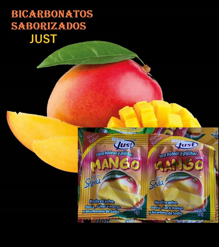 Just Bicarbonatos Saborizados X 20 Cajas Total 1000 Sobres