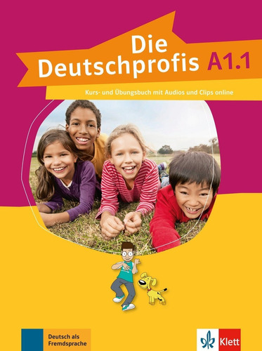Die Deutschprofis A1.1 - Kursbuch + Ubungsbuch + Audio Online, de Swerlowa, Olga. Editorial KLETT, tapa blanda en alemán