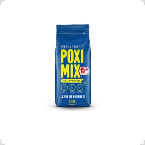 Mezcla Adeshiva A Base De Cemento 1,25kg Interior X6 Poximix