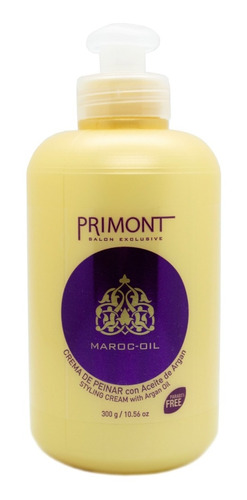 Primont Crema De Peinar Maroc Oil Aceite Argan 300ml Local