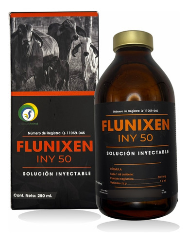 Flunixen Iny 50 De 250 Ml Antiflamatorio