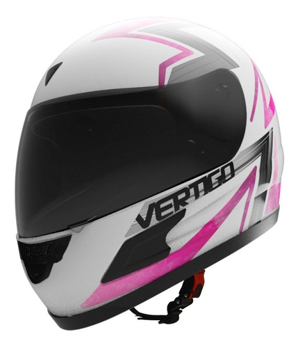 Casco Moto Vertigo Hk7 Bolt Visor Oscuro. Tienda Oficial.