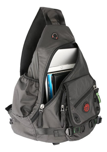 Mochila Kawei Knight bk1074 color negro