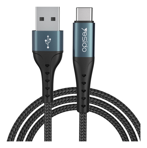 Cable De Carga Usb A Usb-c/tipo C De 2,4 A, Longitud: 2 M