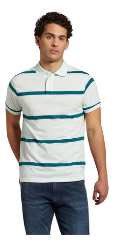 Chomba Devré De Jersey Verde Menta Hombre  06d000122087-pr