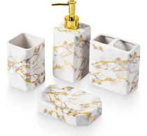 Comprar Juego De Accesorios De Baño De 4 Piezas, Juego De Accesorios