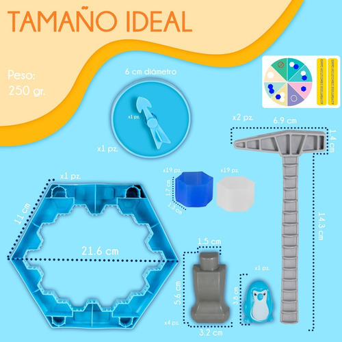 Juego Trampa Para Pingüinos Loco Penguin Trap Rompe Hielo