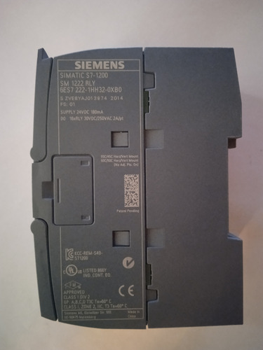 Módulo De Salida Siemens Simatic S7-1200 Sm1222 Do16xrelay