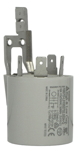 Capacitor Lavarropas Longvie Modelo Ls8012p