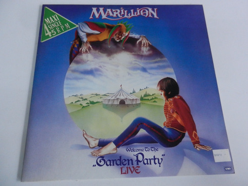 Marillion Lp Garden Party Live 1986 Alemania