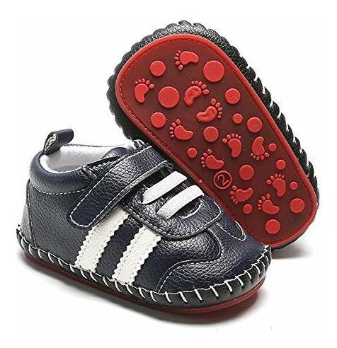 Sofmuo Baby Girls Boys Pu Leather Sneakers Anti-slip 4fwk8