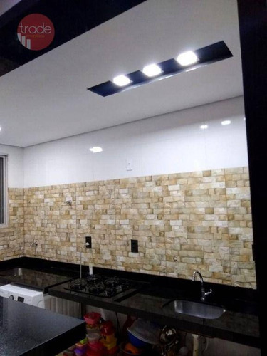 Apartamento Com 2 Dormitórios À Venda, 53 M² Por R$ 260.000,00 - Reserva Sul Condomínio Resort - Ribeirão Preto/sp - Ap7055