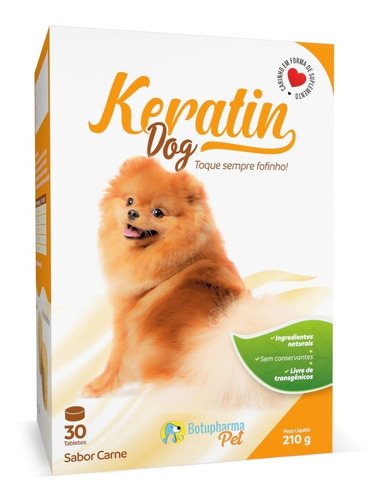 Keratin Dog Tabletes Original - 210g Botupharma